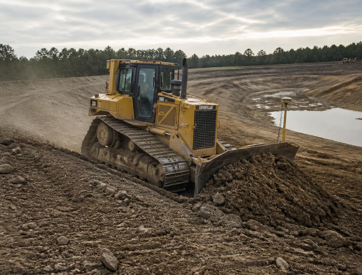 Detention Pond Excavation